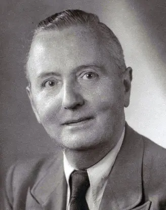 Reinhard Limbach, um 1952 Portrait Reinhard Limbach