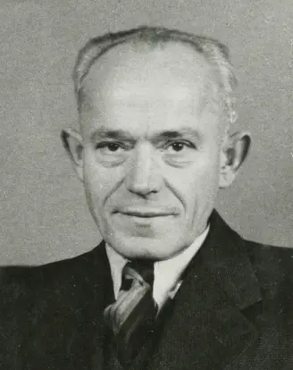 Reinhard Nack, nach 1945 Portrait Reinhard Nack