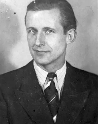 Alexander Breithaupt, um 1945 Portrait Alexander Breithaupt