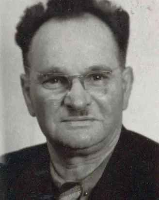 Willi Pfaff, um 1945 Portrait Willi Pfaff