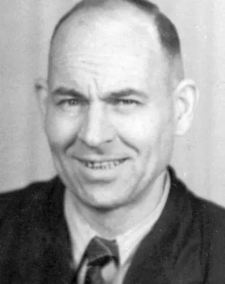 Ernst Schneider, um 1946 Portrait Ernst Schneider