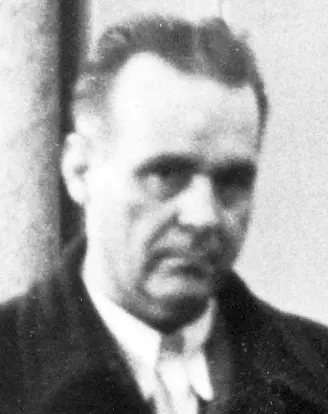 Hermann Lindemann, 1. Dezember 1944 Portrait Hermann Lindemann