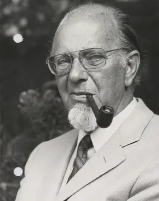 Oscar Graf Pilati, nach 1945 Portrait Oscar Graf Pilati von Thassul zu Daxberg