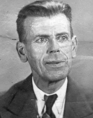 Walter Klaus, um 1945 Portrait Walter Klaus