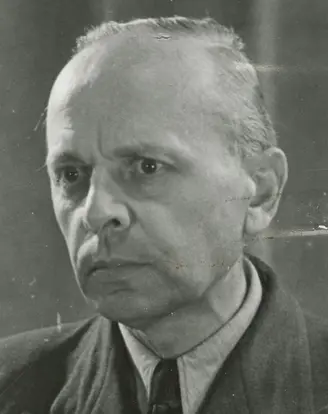 Holm Erttel, 1945 Portrait Holm Erttel