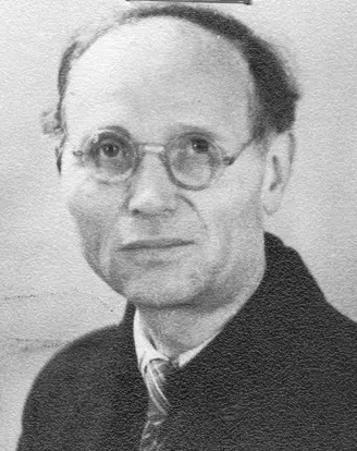 Wilhelm Schmidt, 1946 Portrait Wilhelm Schmidt