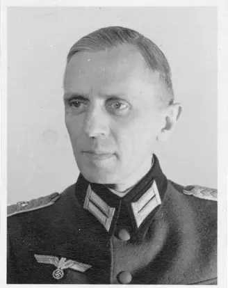Major Wolfgang Abshagen, 1943 Portrait Wolfgang Abshagen