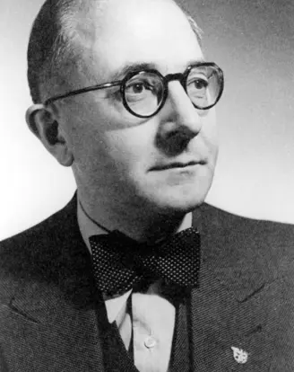 Franz Reuter, um 1942 Portrait Franz Reuter