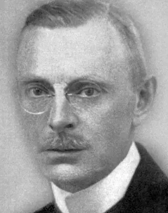 Friedrich Richter, um 1932 Portrait Friedrich Richter