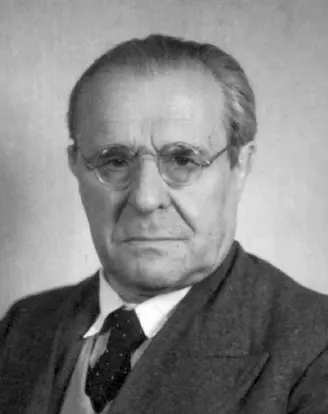 Franz Hartmann, 1946 Portrait Franz Hartmann