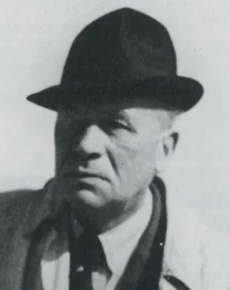 Ernst Riebes, um 1944 Portrait Ernst Riebes