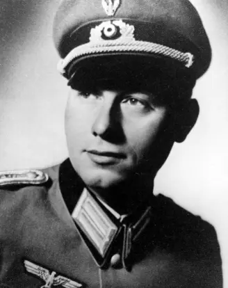 Joachim Hoepner, um 1944 Portrait Joachim Hoepner