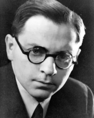 Hans Kloss, um 1946 Portrait Hans Kloss