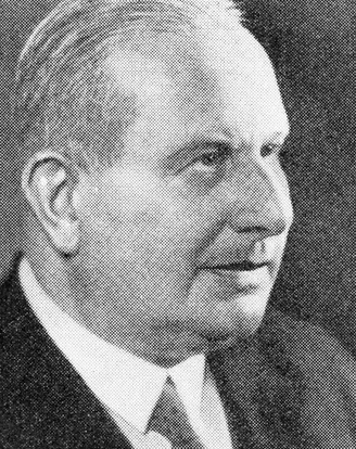 Carl Wentzel-Teutschenthal, um 1943 Portrait Carl Wentzel-Teutschenthal