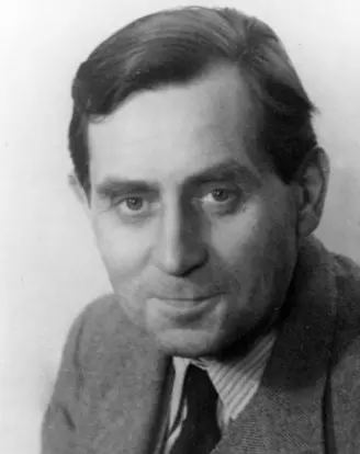 Theodor Baensch, um 1946 Portrait Theodor Baensch