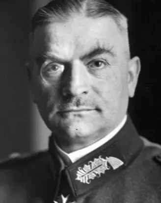 Friedrich von Rabenau, 1937 Portrait Friedrich von Rabenau