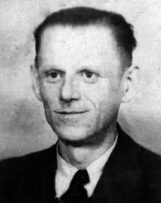 Willi Tschorsch, um 1946 Portrait Willi Tschorsch