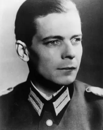 Bernhard Klamroth, um 1944 Portrait Bernhard Klamroth