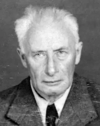 Helmut Lehmann, nach 1945 Portrait Helmut Lehmann