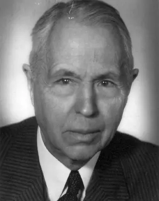 Georg Stöhr, nach 1945 Portrait Georg Stöhr