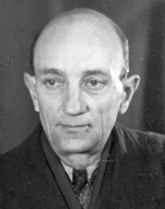 Alfred Janitzky, um 1946 Portrait Alfred Janitzky