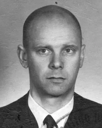 Arnold Bistrick, um 1945 Portrait Arnold Bistrick