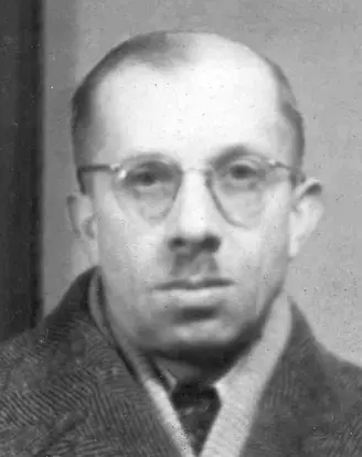 Paul Wecke, um 1946 Portrait Paul Wecke